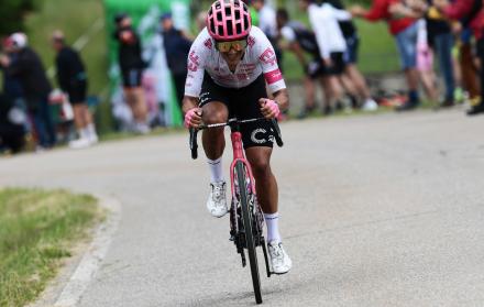 Richard Carapaz, EF Education-EasyPost, ciclismo, Giro de Italia, etapa reina, tercer lugar, podio, Corsa Rosa