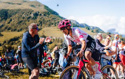 Richard Carapaz, EF Education-EasyPost, ciclismo, Giro de Italia, etapa reina, tercer lugar, podio, Corsa Rosa