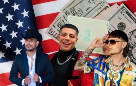 Espinoza Paz, Grupo Firme y Peso Pluma tienen problemas con la obtención de visas hacia Estados Unidos.