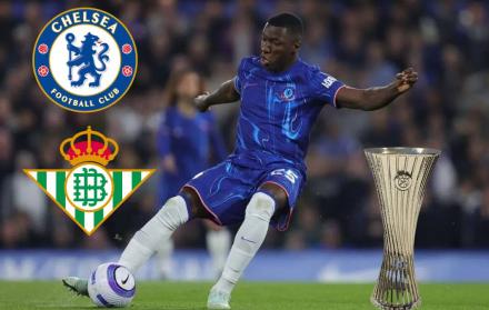 Moisés Caicedo, Chelsea vs. Betis, Conference League, final, Polonia, Chelsea FC, en vivo, día, hora, canal, streaming