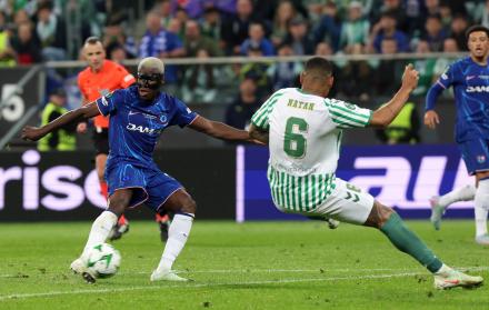 Moisés Caicedo, Chelsea vs. Betis, Conference League, final, Polonia, Chelsea FC campeón, gol, Niño Moi