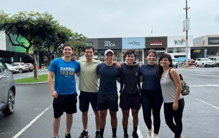 Corredores en Plaza Lagos