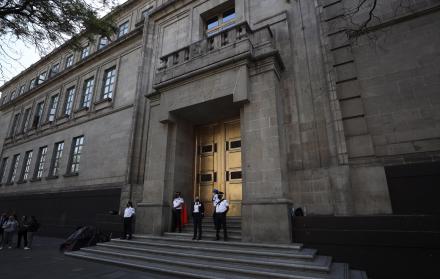 edificio de la Suprema Corte de Justicia de la Nación (SCJN) en Ciudad de México (México).