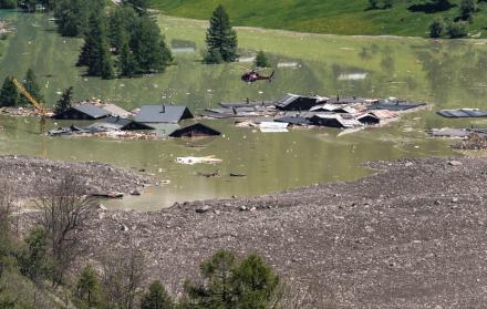 Mundo, Suiza, Cambio climático, Avalancha