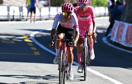Richard Carapaz, Giro de Italia, etapa 20, Isaac del Toro, falta de ambición, perdió el Giro, podio, maglia rosa