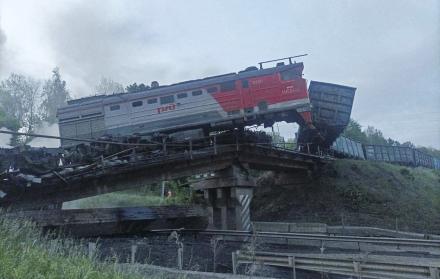 Caída de puentes Ucrania y Moscú