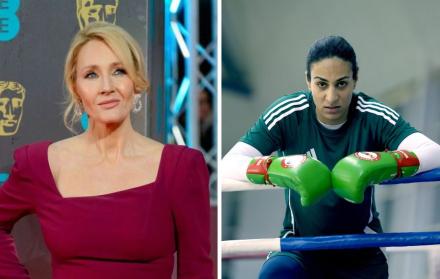 J.K Rowling e Imane Khelif