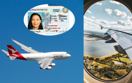 REAL ID - viaje - avión