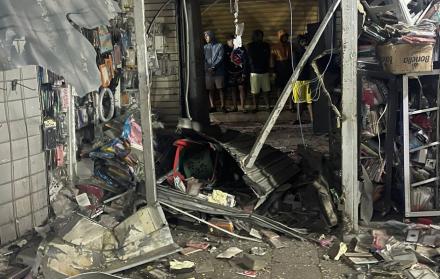 Explosión en la Bahía de Guayaquil