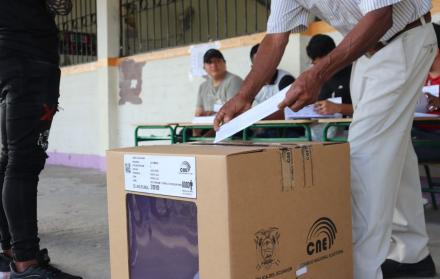 El último referéndum al que fueron convocados los ecuatorianos fue en 2024.