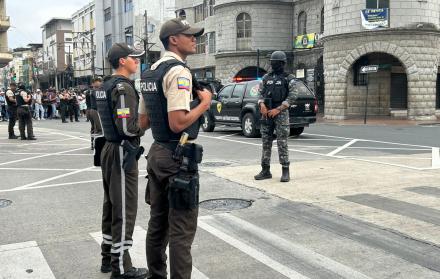 Maletín sospechoso en el centro de Guayaquil