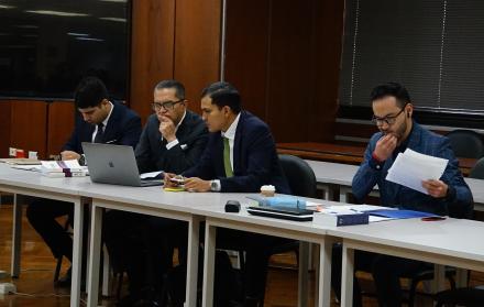 Audiencia del caso Vidrio Libre, en la Corte Nacional de Justicia.