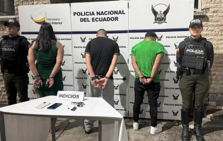 Detenidos secuestro Quito
