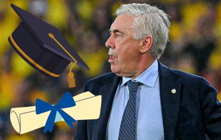 Carlo Ancelotti entrenador de Brasil que debutó en Ecuador.