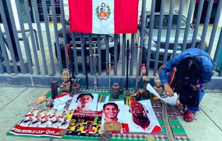 Parte del folclore andino también tiene que ver con el fútbol.