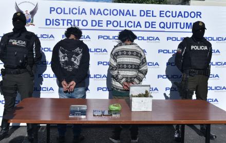 personas detenidas por droga