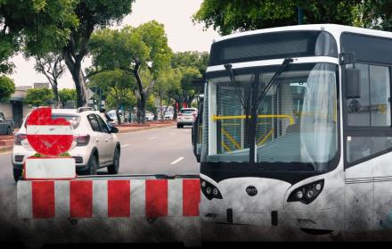 DESVIO BUSES GUAYAQUIL