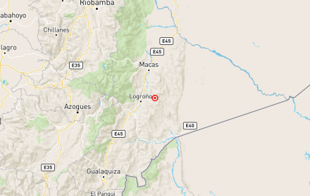 Temblor en Ecuador este 10 de junio.