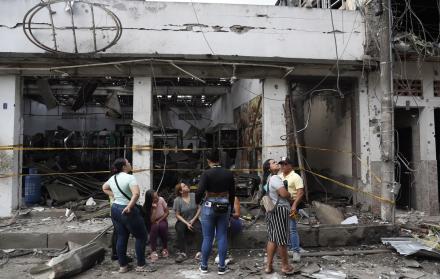 Triple atentado en Caua, Colombia