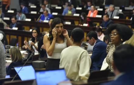 Oficialismo en la Asamblea Nacional.
