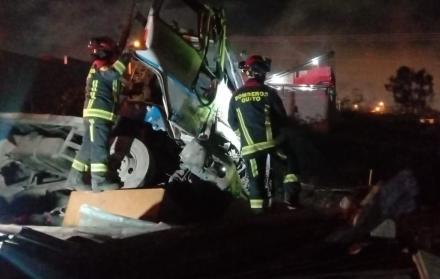 accidente de tránsito en Quito