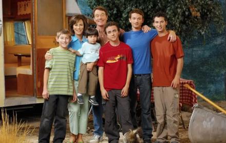 Bryan Craston y sus compañeros de Malcolm