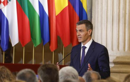 El presidente del Gobierno, Pedro Sánchez