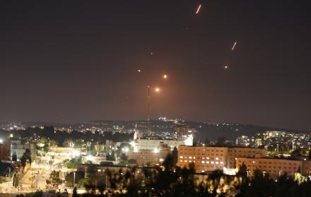 Misiles iraníes en Israel