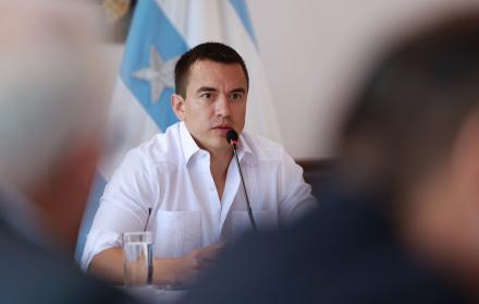 DANIEL NOBOA PRESIDENTE ECUADOR