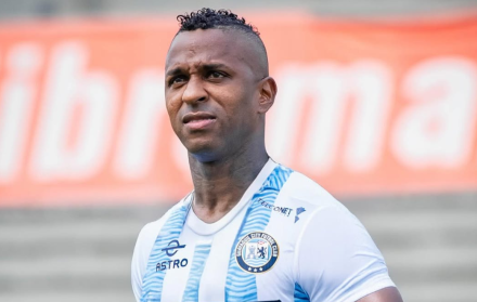 Miller Bolaños, capitán de Guayaquil City, fue arrestado por portar un arma de fuego en Daule.
