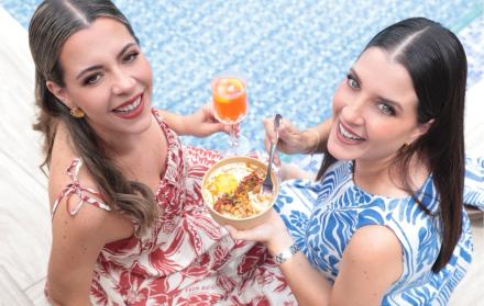 Tammy y Nicole Lovo, creadoras del primer festival de brunch en Samborondón
