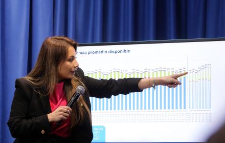 Carolina Jaramillo, vocera del Gobierno de Ecuador