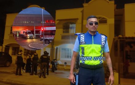 Agente asesinado en Machala