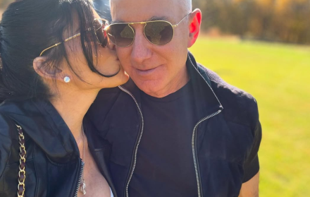 Lauren Sánchez y Jeff Bezos