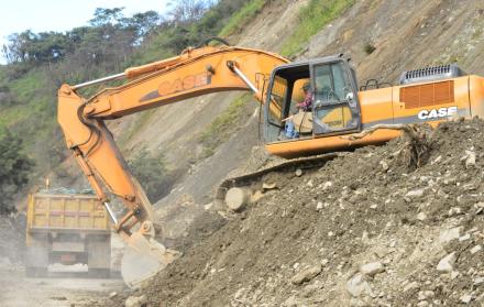 trabajos vía Loja Malacatos obras públicas MTOP junio 2025 FI