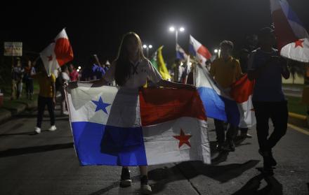 Protesta contra el Gobierno del presidente, José Raúl Mulino,