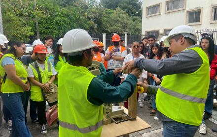 Semana de Construcción Facultad de Arquitectura Universidad de Guayaquil julio 2024 CORTESÍA