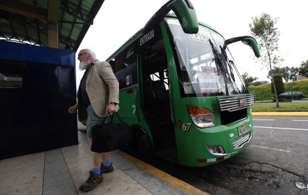 Aeropuerto de Quito buses