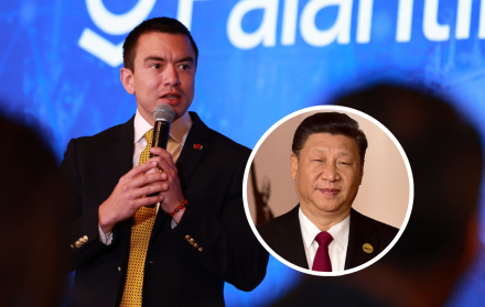 DANIEL NOBOA Y XI JINPING
