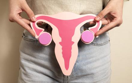 vista-frontal-mujer-sosteniendo-sistema-reproductivo