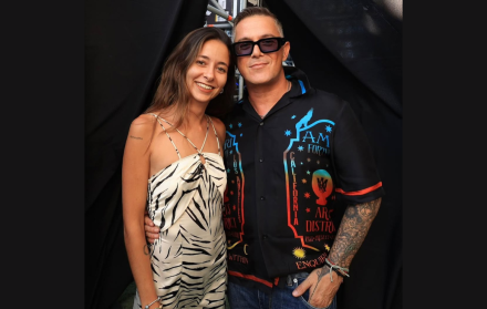 Ivet Playá y Alejandro Sanz