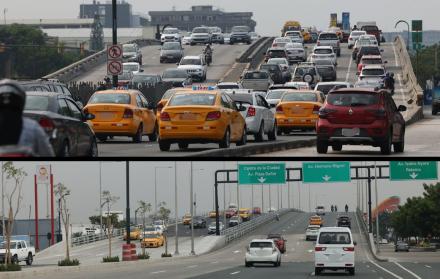 pasos a desnivel congestión vehicular Guayaquil movilidad 17 jun 25 FR