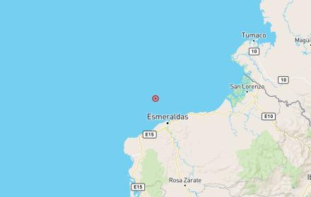 Temblor en Esmeraldas
