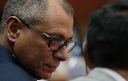 Jorge Glas confesó ante un tribunal que intentó quitarse la vida mientras estaba detenido en La Roca