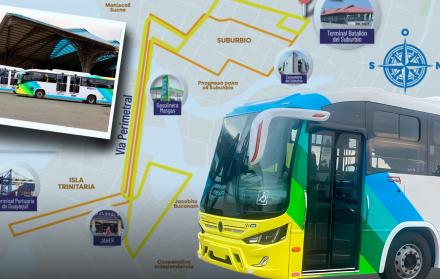 Ruta alimentadoras de la Metrovía.