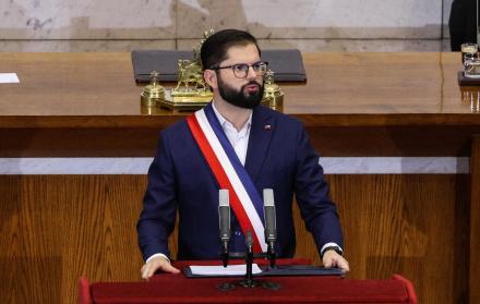 Foto del presidente de Chile, Gabriel Boric.