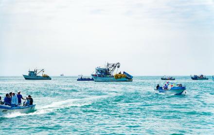 Procesión de la virgen del mar