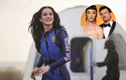 Katy Perry en el espacio.