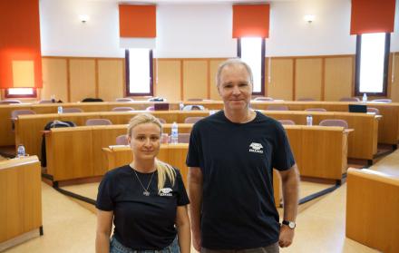 doctora Daria Dobrycheva y el doctor Peter Tino