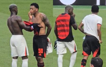 Moisés Caicedo y Gonzalo Plata